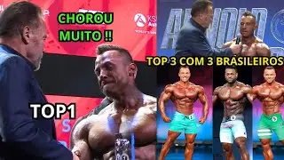 DIOGO CHOROU DEMAIS AO SER CAMPEÃO DO ARNOLD OHIO + VINI MATEUS TOP2 E VITOR TOP3