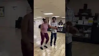 Swingout with one of my students.
