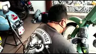 Asyiiik Classic bike detailing with toekangpoles - PART 1