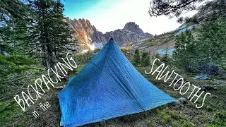Backpacking in the Sawtooth Mountains, Thompson Peak and Profile Lake