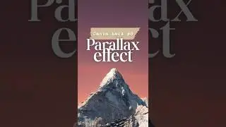Create a parallax effect in Canva in just a few clicks