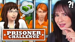 I tried the PRISONER CHALLENGE in The Sims 4!