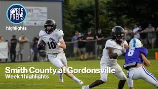 TSSAA football highlights: Smith County 25, Gordonsville 19