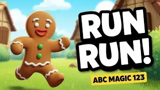 The Gingerbread Man 🍪🏃‍♂️ | Classic Fairy Tale for Kids | ABC Magic 123