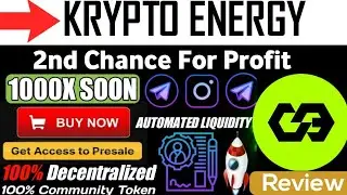 KRYPTO-ENERGY World Best Token Project | Best Profit Token