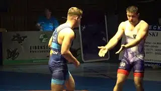 Wrestling/Ringen Landesliga Sachsen, Aue II - Greiz II, 130 kg, Greco, Müller - Thiele