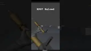 RPG7 Reload animation #3d #3danimation #blender #foryou #rpg 7 #gaming #rocketlaunch