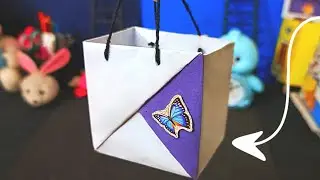How to make handmade gift 🛍️ bag at home 