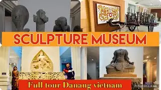 Sculpture museum of cham civilisation in Danang full tour #vietnam