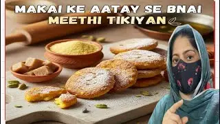 Traditional/Unique Authentic Indian/Pakistani Makai Atta Gur Tikiyan Recipe