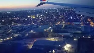 Southwest flight 966 final approach and landing at MDW runway 4-R