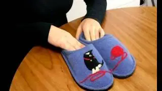 Haflinger Cat Slippers
