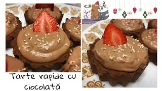 Tarte rapide cu ciocolată
