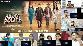 Bhoot Police Trailer Reactions Mashup