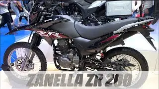 Zanella ZR 200 Ficha tecnica Enduro ON-OFF