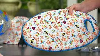 Temp-tations Outdoor Centertaining 7pc Gardening Essentials Kit on QVC