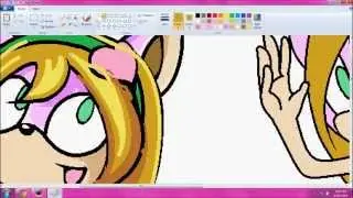 Recolor Amy Rose to Bia the Bat