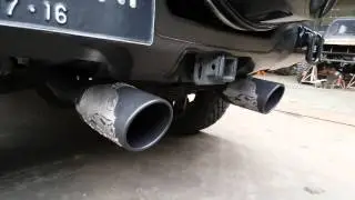 Custom Gibson Exhaust on Hummer H3
