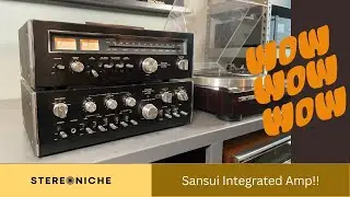 Sansui AU-7700 Vintage Integrated Amplifier from 1974!