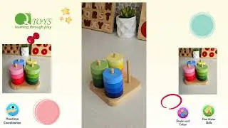 Montessori Stacking Discs