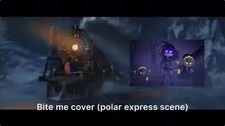Murder drones &ldquo;bite me&rdquo; song but it&rsquo;s in a polar express scene||not for kids||