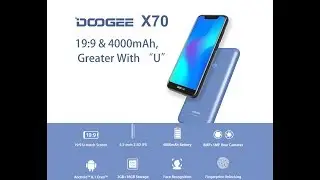 DOOGEE X70 Распаковка очередной 