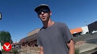 Alleged killer Tyler Robinson seen in 2022 bodycam video after crashing his car in Utah