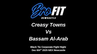 Creasy Towns Vs Bassam Al-Arab Black Tie Corporate Fight Night Dec 6 2025