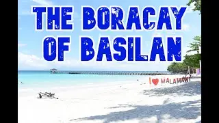 The Boracay of Basilan | Beautiful Beach in Mindanao | Malamawi White Beach Drone Footage