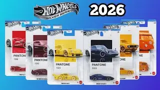 Hot Wheels 2026 Pantone Set