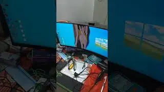 how to NOT fix a broken monitor