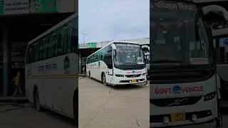 Uttarakhand roadways volvo bus chandigarh 43 to dehradun  🚌