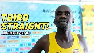 Third World Title For Jacob Kiplimo At The 2026 World Cross Country Championships | Interview