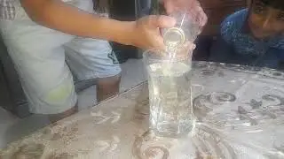 Don't fill the glass | challenge with water and glass...