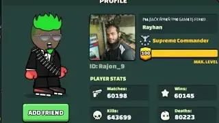 MINI MILITIA 100 LEVEL | OMG this player complete 100 level in mini militia 🙀🙀🙀|Tufan x gaming