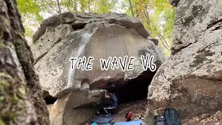 UNCUT: The Wave V6 at Stone Fort Bouldering