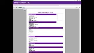 School Accounting Software | Student Admission Form Entry | Free Download | Pen Drive  Module