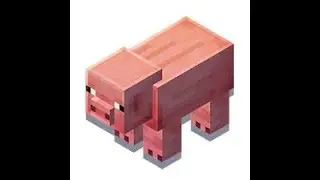 Minecraft, But Pigs Drop Op Items