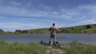 Pêche dans le Cantal au Lac des Estives