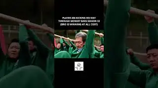 PLAYER 456 KICKING HIS WAY THROUGH MONKEY BARS GAME 🐒