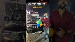 Delivery of Mahindra Scorpio N - Z6 Diesel