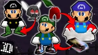 You are what you eat in this insane SM64 hack [Decompetition: Multiple Marios]