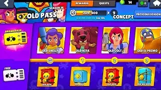 😍WOW! IS OLD BRAWL PASS SEASON 42 ALREADY HERE???🥳