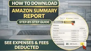How to Download Amazon Summary Report for Tax Filing