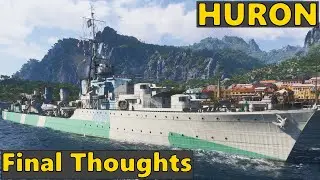 Huron - Review - T7 Commonwealth Destroyer | World of Warships
