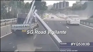 24jan2026 1pie #YQ5383B toyota dyna fail to secure load