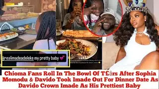S@dn£ss Fill The Camp Of Chividøøgs As Sophia Momodu And Davido Took Imade Out For Dinner Date