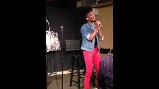 Darius Epps sings 
