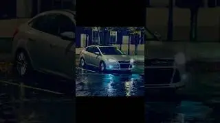 Some rainy night photos with my good friend @e46.troy #BMW #ford #focus