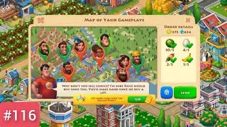 Township | #116 | Filling orders by Helicopter | Level 42